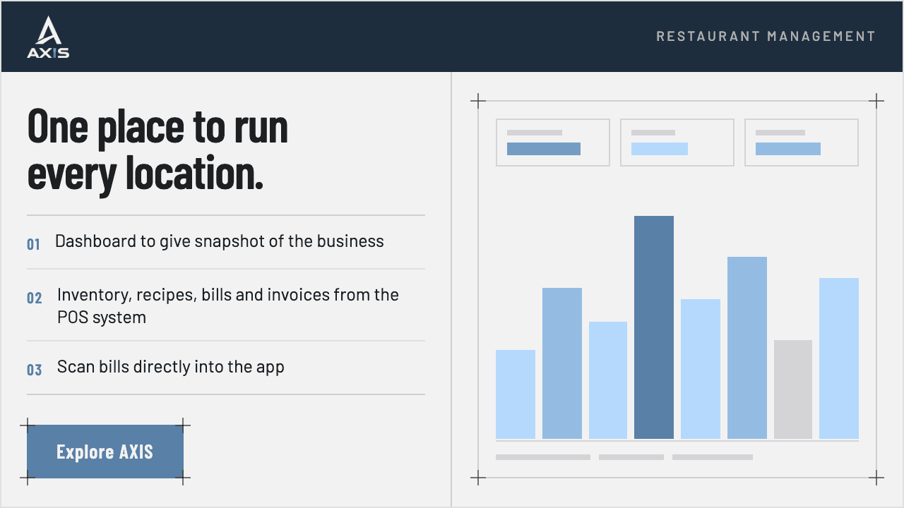Axis — one place to run every location